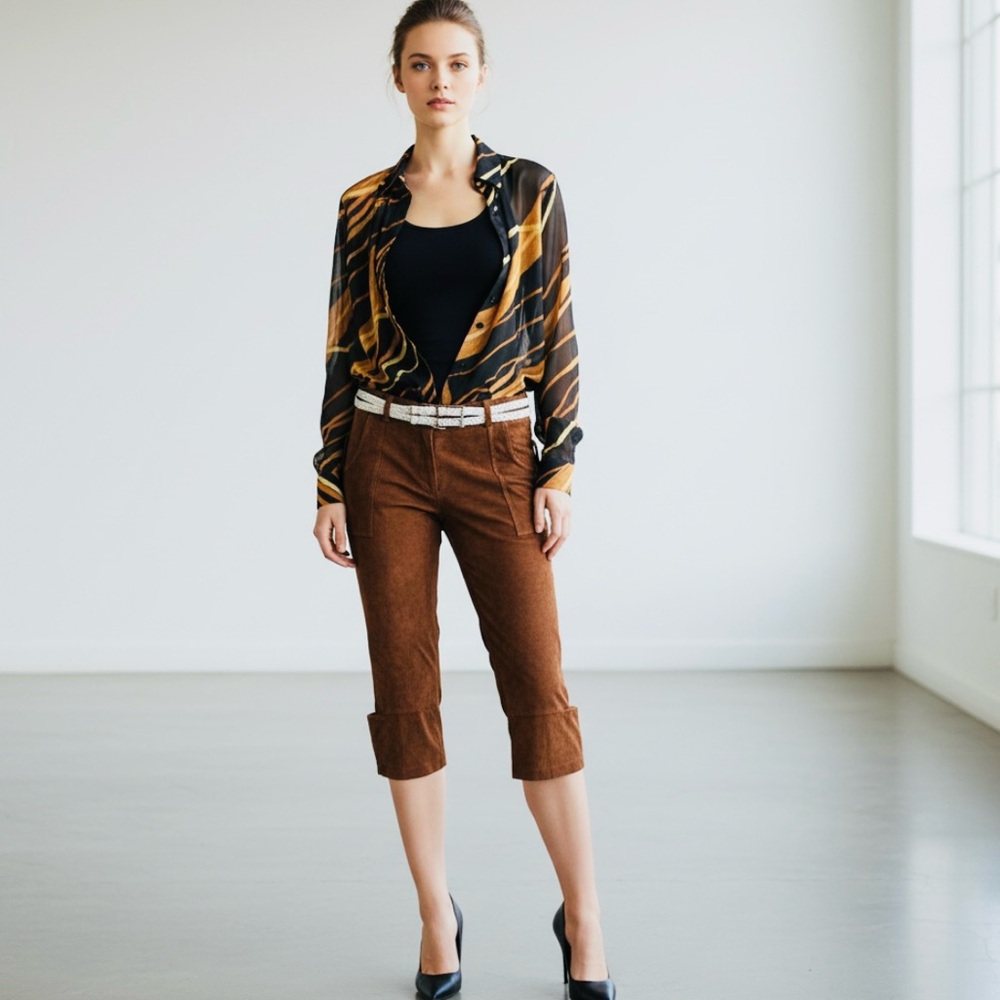 NWOT Danier Suede Modern Jodhpurs or Alpine Pants